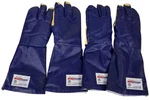 2 Pair New Tucker 18" Quicklean Four-finger Pre-curved Rotisserie Oven Glove. Fixed Price $49.99.