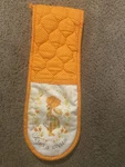 Double Pot Holder/ Oven Mitt Featuring Holly Hobbie 1970 S. Fixed Price $9.99.