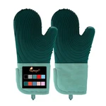 Silicone Oven MITTS-13.6 In Extended Heat Resistant 500F, Glo.... Fixed Price $20.03.