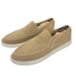 Flag Ltd Napa Glove Leather Slip On Loafer Men 11M Tan Perforated Casual Shoe. Fixed Price $39.95.