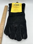 Lodge Cast Iron Heavy Duty Black Brushed Leather Gloves New. Fixed Price $19.99.