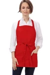 Chef Works Unisex Three Pocket Apron Red One Size. Fixed Price $15.95.