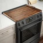 Acacia Stove Top Covers For Electric - Wooden Noodle Board Gas Stov.... Fixed Price $92.86.