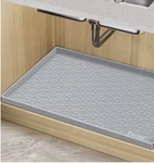Best Under Sink Mat 34" X 22" Waterproof Silicone Tray For Kitchen & Laundry. Fixed Price $26.89.