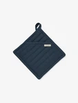 Linen House Holmes Pot Holder (navy) - 20X20CM. Fixed Price $39.07.