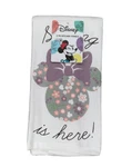 Disney Minnie Mouse 2 Pack Kitchen Towel Set Spring Here Pastel Floral. Fixed Price $18.39.