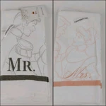 Set Of 2 Disney Princess Cinderella & Charming Kitchen Dish Towels. Fixed Price $16.33.