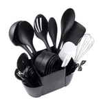 Mainstay Kitchen Tool Set 21PC Stainless Steel Plastic Cooking Utensils. Fixed Price $60.00.