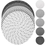 Tidponra Trivet Mats Set For Hot Dishes, 5 Heat Resistant Pot Holders Kitchen.... Fixed Price $15.64.