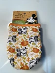 Disney Mickey Mouse Fall Leaves And Pumpkins 2-PK Oversized Mini Mitts. Fixed Price $11.00.