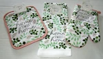 Kitchen Towel, Oven Mitt & Pot Holder Set Home Sweet. Fixed Price $11.69.