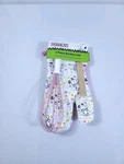 Peanuts New 2026 Snoopy Floral Theme 3 Piece Kitchen Set Oven Mitt, Spatula. Fixed Price $22.00.