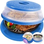 2 In 1, Aidacom Microwave Splatter Cover For Food & Silicone Mat,. Fixed Price $19.16.
