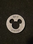 Disney Park Token Pocket Coin Mickey / Best Friends. Fixed Price $7.50.