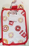 Pot Holder & Mitt Set Coffee Donuts Design Huntington Home Love New. Fixed Price $17.99.