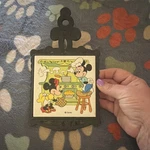 Disney Mickey & Minnie Mouse Kitchen Trivet/hot Plate Decorative Frame Plaque. Fixed Price $28.00.
