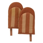Folkulture Oven Mitts - Set Of 2 (5.75"X9") With Hanging Loop Fo.... Fixed Price $35.06.