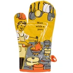 Blue Q - Man With Pan Oven Mitt. Fixed Price $21.41.