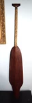 Vintage Polynesian Wood Paddle Carved Rattan Handle Tiki Wall Decor 47IN. Fixed Price $149.95.