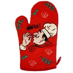 Chef's Kiss Oven Mitt Funny Italian Cooking Culinary Foodie Kitchen Glove. Fixed Price $5.00.