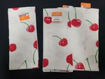 Mukitchen Cherries Towels Set Of 4 Count. Fixed Price $32.50.