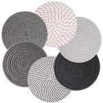 Billbotk 8'' Trivets Hot Dishes, Pots And Pans, 6 Heat Resistant Pads.... Fixed Price $22.51.