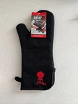 Weber Bbq Mitt 6532 Heat Resistant Cooking Grilling Hand Protection Black Cotton. Fixed Price $19.30.