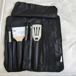 Open Box Pampered Chef 5 Piece Set (4 Tools + Case) Grilling Kit Bbq Cook. Fixed Price $77.77.