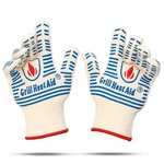 Heat Aid Bbq Gloves For Grilling Fireproof 1472 He.... Fixed Price $60.69.