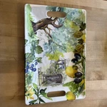 Michel Design Works Italian Tuscany Serving Tray Handles Lemons Olives Melamine. Fixed Price $39.00.