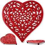 Comfify Cast Iron Heart Trivet Decorative For Kitchen Counter. Fixed Price $19.64.