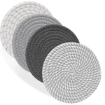 Billbotk 7" Trivets For Dishes, Pots And Pans, 4 Heat Resistant Hot Gray. Fixed Price $13.35.