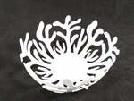Alessi Mediterraneo Fruit Holder White Coral Centerpiece Basket Bowl 8.25. Fixed Price $100.00.