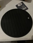 Kraus Silicone Oven Mitt Black & Red 100% Food-safe Non-slip. Fixed Price $15.99.