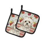 Carolines Treasures WDK8305PTHD Unisex Adult White Lhasa Apso Vegetables Pot .... Fixed Price $28.06.