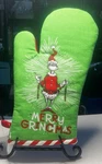 Dr. Seuss, The Merry Grinchmas Christmas Oven Mitt New With Tags Dept 56. Fixed Price $13.00.