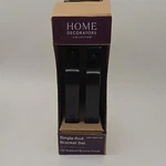 Home Decorators Collection Pole Holders Bracket Set Oil Rubbed Bronze 2 Pack. Fixed Price $14.99.