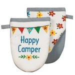 Kay Dee Desi R4255 Happy Camper Grabber Mitt. Fixed Price $15.69.