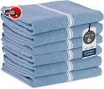 Lane Linen Kitchen Towels Set 100% Pure Cotton Dish 6-PACK, Indigo. Fixed Price $16.95.