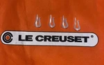 New Le Creuset Of 4 Genuine Pot Protector Plastic Clips. Fixed Price $9.45.