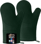 2PCS Soft Silicone Oven Mitts, Heat Resistant & Waterproof Cooking Gloves- Thick. Fixed Price $35.97.