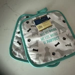 Greenbrier "if My Dog Was Boss" Pet Lovers, Pot Holders, Set Of 2. Fixed Price $10.00.
