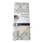 Kitchenaid Tile Pattern Drying Mats 16 X 22" Almond/cream, Gray Piece Set New. Fixed Price $22.75.