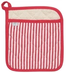 Now Designs Superior Pot Holder- Narrow Red Stripe (506905). Fixed Price $18.93.