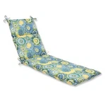 Pillow Perfect Outdoor/indoor Chaise Lounge Cushion, 72.5" X 21", Blue Omnia .... Fixed Price $143.71.