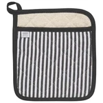 Now Designs Superior Potholder Black And White Stripe (506928). Fixed Price $22.28.