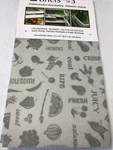 Kitchen Millenium Refrigerator Liners (3) Gray Reversible 12 X 24 Nip. Fixed Price $8.99.
