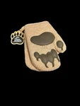 Fred Bear Hands Os Size Oven Mitt Set Claws Brown Silicone New Tags. Fixed Price $19.00.