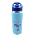 E-booming Rock Water Bottle Blue, 16 Oz, Lids With Straw Handle Leak Proof. Fixed Price $16.99.