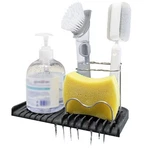 Gosmol Silicone Sponge Holder Rack Dish Soap For Kitchen Counter, Waterpr. Fixed Price $28.42.